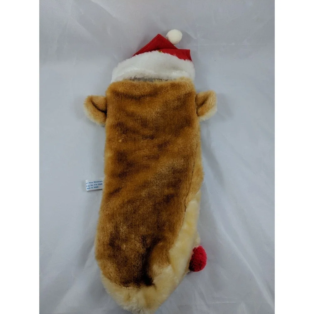 Reindeer Plush Christmas Stocking Sack 17 Inch Echiverri  & Co‎